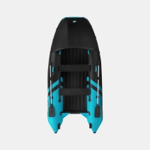 GLADIATOR E 350 PRO AIR Черно-бирюзовый моторная лодка ПВХ