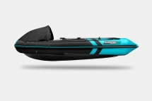 GLADIATOR E 350 PRO AIR Черно-бирюзовый моторная лодка ПВХ
