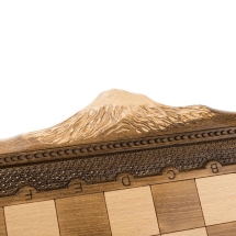 Шахматы + Нарды резные &quot;Арарат&quot; 50, Ohanyan