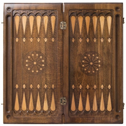 Нарды резные &quot;Герб РФ&quot; 60, Zakaryan, фото 2