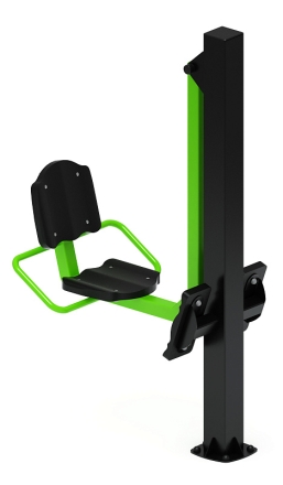 Жим ногами (зеленый) - Уличный тренажер - СТ 011-12, фото 1