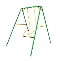 Качели Лидер 1-02 зелёно/жёлтый