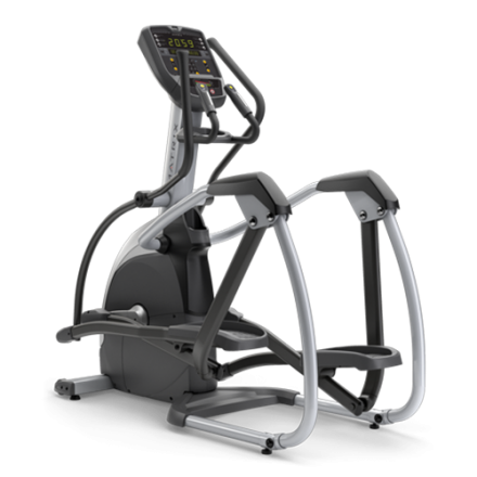 MATRIX E1X (E1X-02/ E1X-03 Iced Silver) Эллиптический тренажер коммерческий, фото 1