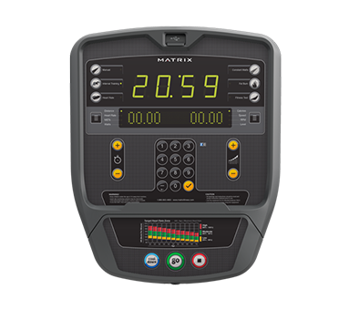 MATRIX E1X (E1X-02/ E1X-03 Iced Silver) Эллиптический тренажер коммерческий, фото 2