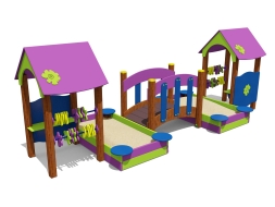 Песочный дворик 05012.21 для детской площадки, фото 1 Песочный дворик 05012.21 для детской площадки, фото 1