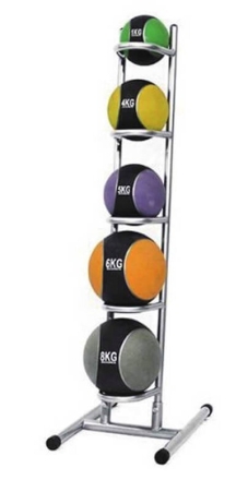 Aerofit AFMBR5 стойка для хранения 5-ти штук набивных мячей, фото 1