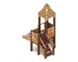 Детская игровая площадка Королевство (Картонное) ДИК 1.15.01-22 H=900, фото 2