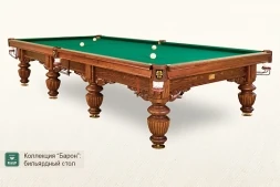 Бильярдный стол Барон для русского бильярда 12ф (Руптур), фото 6
