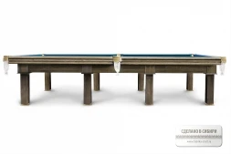 Бильярдный стол - Сибирь 8 Футов, Русская пирамида, Сланец Orero 25 мм, фото 3