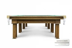 Бильярдный стол - Сибирь 9 Футов, Русская пирамида, Сланец Orero 25 мм, фото 4
