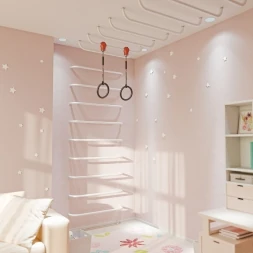 Перекладина шведской стенки и рукохода FLY 1000, белая, фото 4