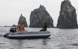 Лодка надувная YUKONA 330 TS - U (без пайола) (зеленая, серая, Combi, красная/черная), фото 11