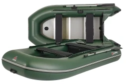 Лодка надувная YUKONA 330 TS - U (без пайола) (зеленая, серая, Combi, красная/черная), фото 3