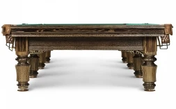 Бильярдный стол - Ливерпуль-Кракле 8 Футов, Русская пирамида, Сланец Orero 25 мм, фото 4