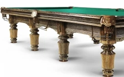 Бильярдный стол - Ливерпуль-Кракле 9 Футов, Русская пирамида, Сланец Orero 25 мм, фото 3