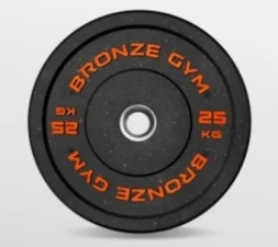 Bronze Gym Диск бамперный 25кг д50, фото 2