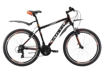 Велосипед Stark'17 Indy 26.2 V черно-оранжевый 18&quot;