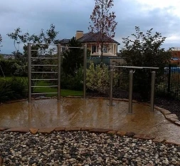 Комплекс турников и шведская стенка УТЭ-019б , фото 2