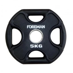 Диск X-Training уретановый FOREMAN FM/UPX-5KG-BK (5 кг), фото 1