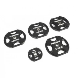 Диск X-Training уретановый FOREMAN FM/UPX-20KG-BK (20 кг), фото 2