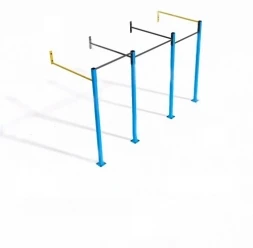 Пристенная рама из 3-х турников, фото 2