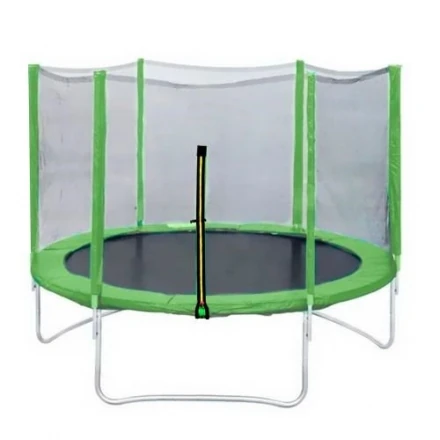 Батут DFC Trampoline Fitness с сеткой 14ft, фото 1
