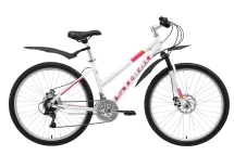 Велосипед Stark'19 Luna 26.1 D голубой/синий/оранжевый 16&quot;