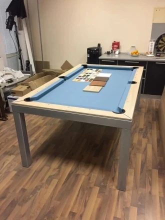 БИЛЬЯРДНЫЙ СТОЛ 7 ФУТОВ &quot;РЕПНИН&quot; ХАЙ-ТЕК STYLE (пирамида), фото 1