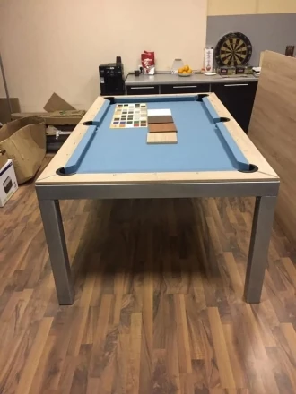 БИЛЬЯРДНЫЙ СТОЛ 7 ФУТОВ &quot;РЕПНИН&quot; ХАЙ-ТЕК STYLE (пирамида), фото 2