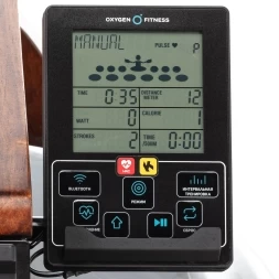 Гребной тренажер домашний OXYGEN FITNESS WOOD ROWER Q1, фото 13