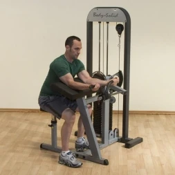 Блочный тренажер бицепс-трицепс с весовым стеком 95 кг, фото 2 Блочный тренажер бицепс-трицепс с весовым стеком 95 кг, фото 2