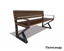 Скамейка садово-парковая Королев, Сосна 0,6 м, фото 2