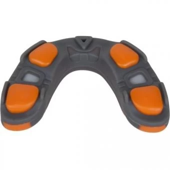 Капа боксерская Venum &quot;Predator&quot; Mouthguard Grey/Orange, фото 2