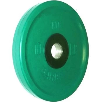 Диск BARBELL Евро-классик обрезиненный цветной, 10 кг., фото 1
