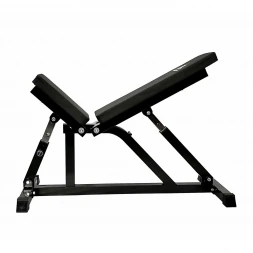 Скамья со стойками под штангу DFC DZ005ABB (чёрный, два короба), фото 11 Скамья со стойками под штангу DFC DZ005ABB (чёрный, два короба), фото 11