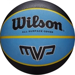 Мяч баск. WILSON MVP, арт.WTB9019XB07, р.7, резина, бутил.камера, сине-черный