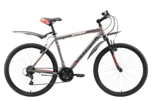 Велосипед Stark'17 Outpost 26.1 V серо-красный 16&quot;