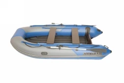 Лодка ПВХ Лоцман М-350 НДНД надувная под мотор, фото 4