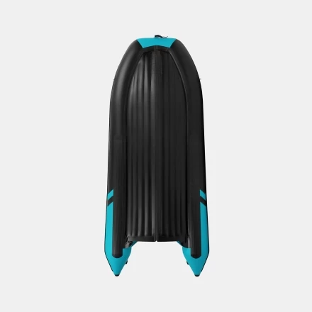 Gladiator E 450 PRO AIR черно-бирюзовый моторная лодка ПВХ, фото 5