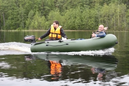 Моторно-гребная лодка ПВХ Фрегат М-5 Оптима (300 см) Камуфляж, фото 10