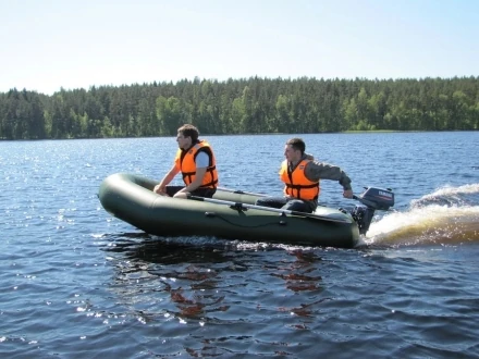 Моторно-гребная лодка ПВХ Фрегат М-5 Оптима (300 см) Камуфляж, фото 9
