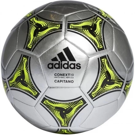 Мяч футбольный &quot;ADIDAS Conext 19 Capitano&quot;, р.5, 32 панели, фото 1