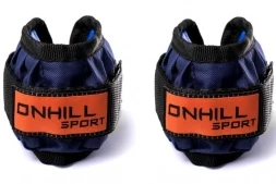 Утяжелитель на руки 2х7 кг, синий (груз 1000 г - 14 шт., металл), фото 1 Утяжелитель на руки 2х7 кг, синий (груз 1000 г - 14 шт., металл), фото 1