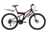 Изображение товара Велосипед Black One Descender FS 26 D Alloy чёрный/красный/белый 18