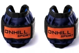 Утяжелитель на руки 2х10 кг, синий (груз 1000 г - 20 шт., металл), фото 1 Утяжелитель на руки 2х10 кг, синий (груз 1000 г - 20 шт., металл), фото 1