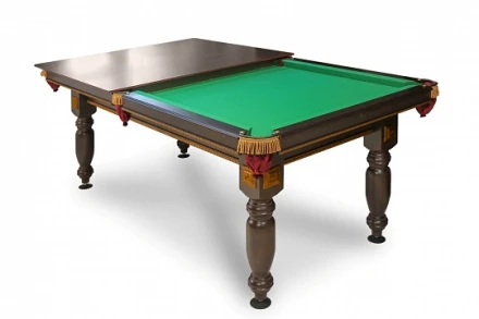 Бильярдный стол Аргус для русского бильярда 8ф 243х133 см, фото 2