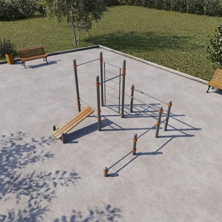 Спортивно-развивающее оборудование СВС-166-М, фото 1