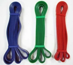 Эспандер ленточный жгут 2,08м*4,5мм*1,3см (красный)