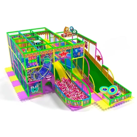 Детский игровой лабиринт «Граффити» 93.75 м² (12,5*7,5*4 м), фото 1