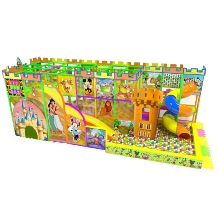 Детский игровой лабиринт «Мультяшная страна» 57.5 м² (11,5*5*4м), фото 1
